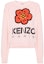 Order (W) 겐조 FW23 플로럴 레터 프린트 크루넥 니트 스웨터 핑크 FD52PU3803LC-34