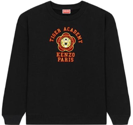 (W) Sudadera Negra Mujer KENZO FW23 Logo Tigre Floral. FD62SW0724ME-99J Order (W) Sudadera Negra Mujer KENZO FW23 Logo Tigre Floral. FD62SW0724ME-99J