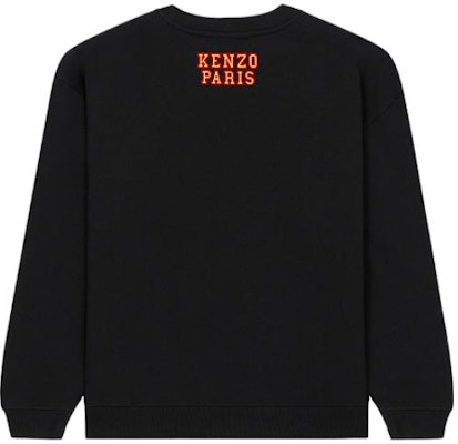 (W) Sudadera Negra Mujer KENZO FW23 Logo Tigre Floral. FD62SW0724ME-99J Lookbook (W) Sudadera Negra Mujer KENZO FW23 Logo Tigre Floral. FD62SW0724ME-99J