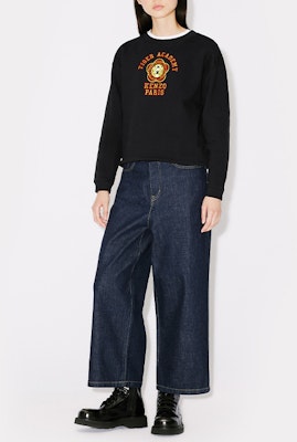 (W) Sudadera Negra Mujer KENZO FW23 Logo Tigre Floral. FD62SW0724ME-99J Shop (W) Sudadera Negra Mujer KENZO FW23 Logo Tigre Floral. FD62SW0724ME-99J