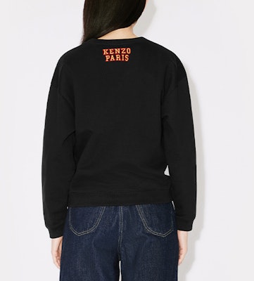 (W) Sudadera Negra Mujer KENZO FW23 Logo Tigre Floral. FD62SW0724ME-99J Details for (W) Sudadera Negra Mujer KENZO FW23 Logo Tigre Floral. FD62SW0724ME-99J