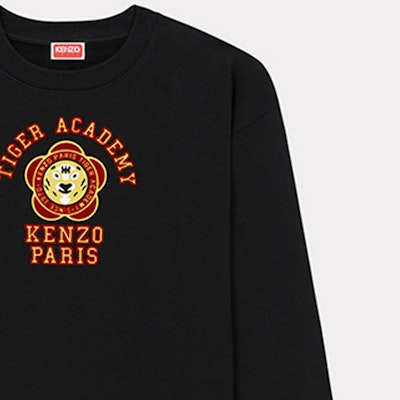 (W) Sudadera Negra Mujer KENZO FW23 Logo Tigre Floral. FD62SW0724ME-99J Cheap (W) Sudadera Negra Mujer KENZO FW23 Logo Tigre Floral. FD62SW0724ME-99J