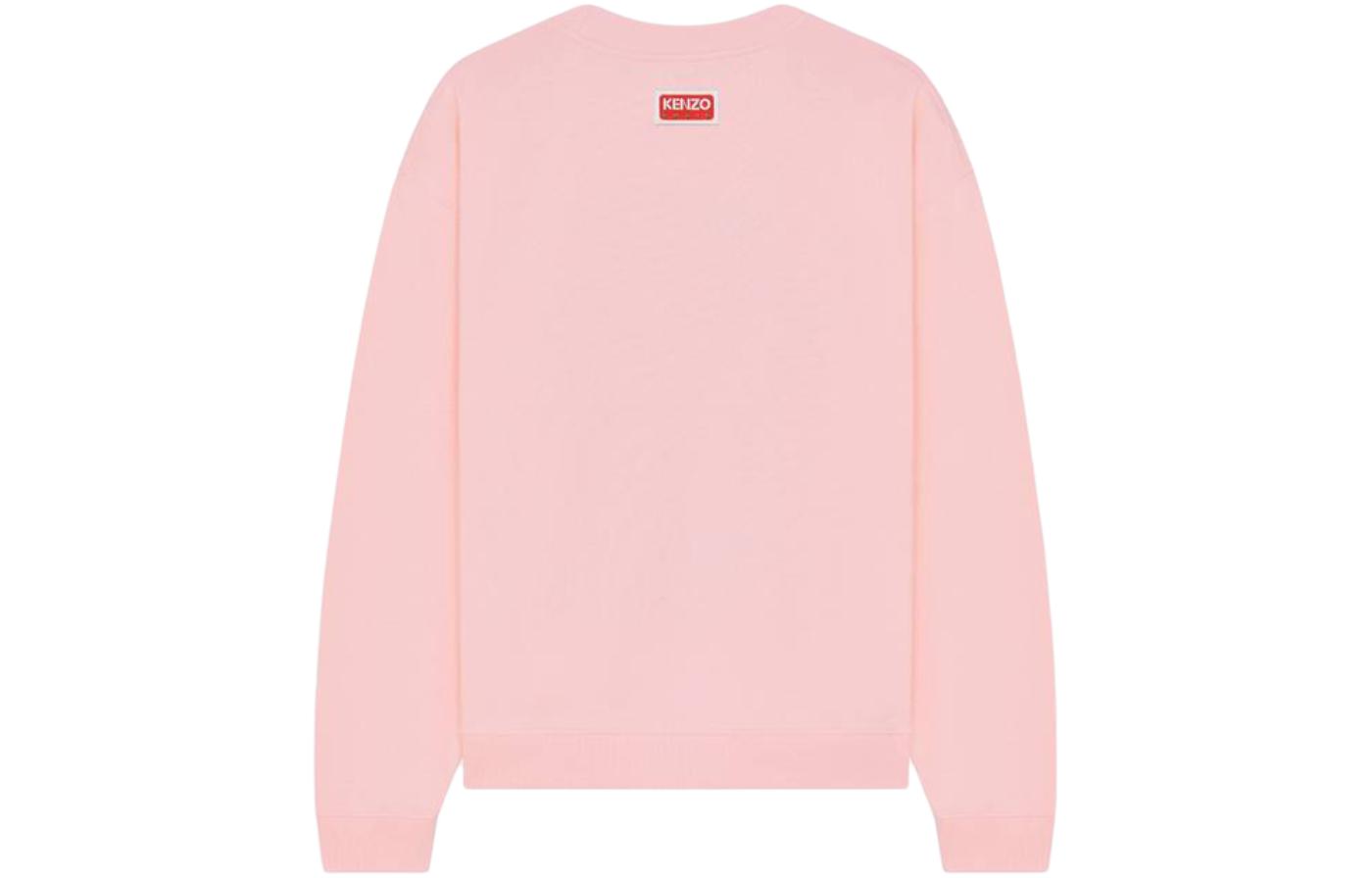 (Women) Kenzo FW23 Pink Cartoon Logo Letter Print Crewneck Sweatshirt FE52SW1364MF-34 圖 3