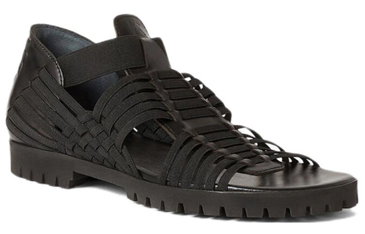 Order (W) Sandalias de Cuero Kenzo Greek 'Negro' FB52SD190L66-99