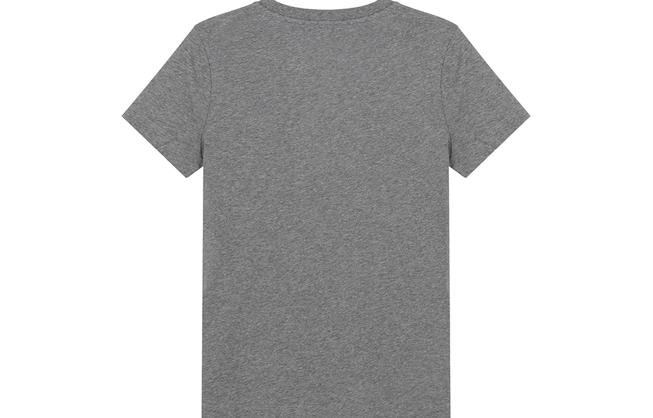 Lookbook (W) KENZO Kaos Abu-Abu Katun dengan Desain Logo Harimau. FB62TS8464YB-95