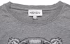 Sizing (W) KENZO Kaos Abu-Abu Katun dengan Desain Logo Harimau. FB62TS8464YB-95