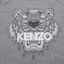 Cheap (W) KENZO Kaos Abu-Abu Katun dengan Desain Logo Harimau. FB62TS8464YB-95