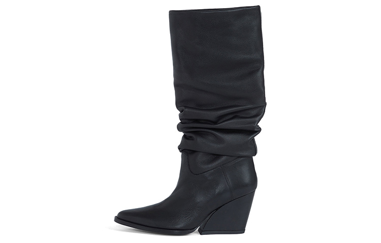 (Women) Kenzo High-Top 'Fashion Pleated Black' FB62BT042L51-99