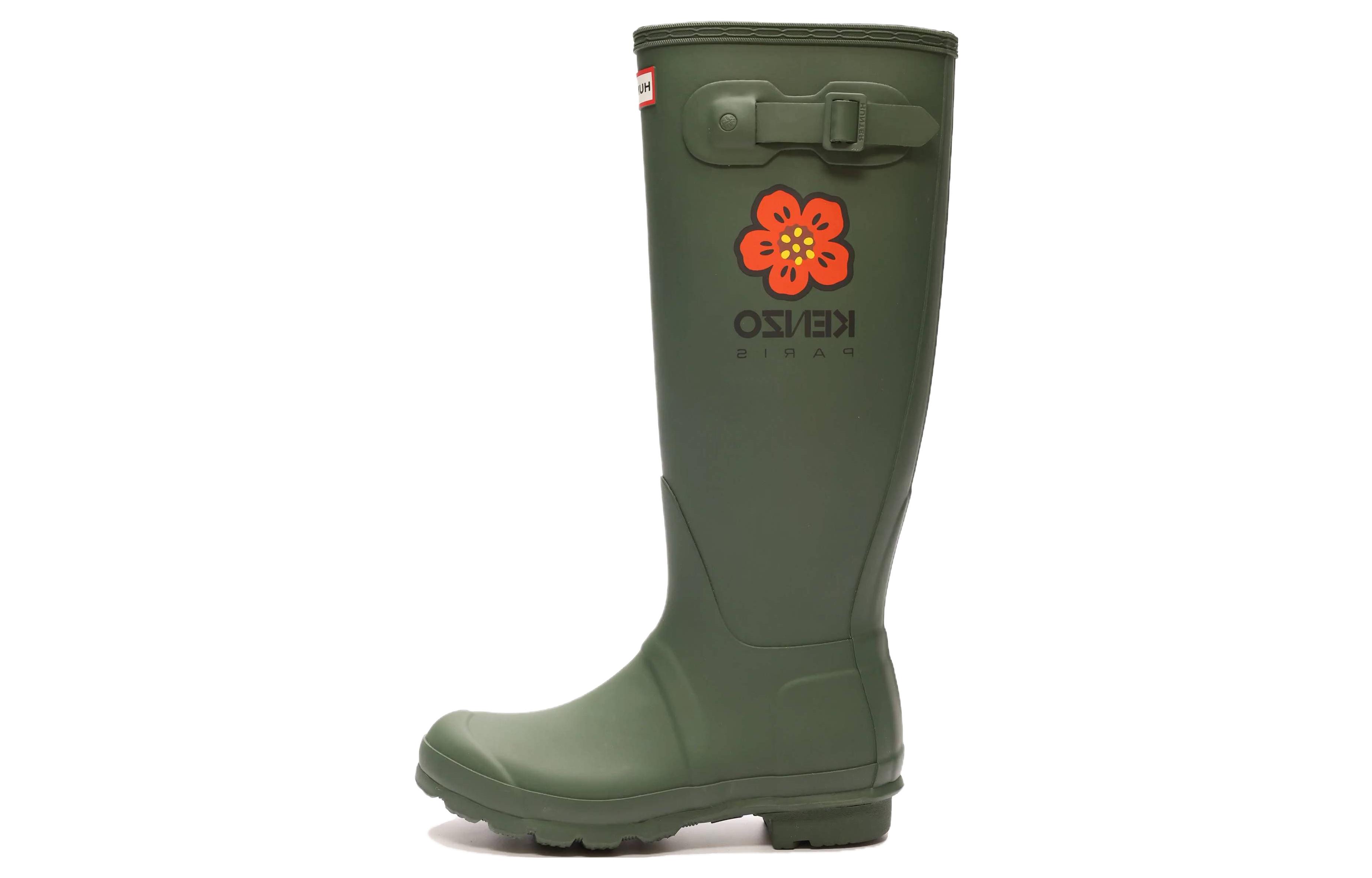 (Women) Kenzo High-Top Boot 'Green Rubber Round Toe' FD62BT901R91.51