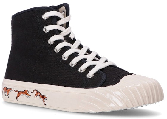 (W) 겐조 블랙 하이탑 패션 스니커즈 (Kenzo Black High-top Fashion Sneakers) FC62SN020F50-99 Lookbook (W) 겐조 블랙 하이탑 패션 스니커즈 (Kenzo Black High-top Fashion Sneakers) FC62SN020F50-99