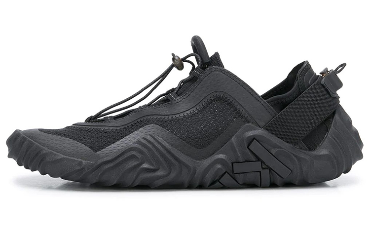 (Women) Kenzo High-Top Sneakers 'Black Logo Patch Drawstring' FA62SN004F57-99