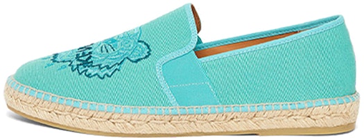 (Women) Kenzo High Summer Capsule Collection 'Mint Green Tiger Slip-On' FA55ES188F8458-39 (Women) Kenzo High Summer Capsule Collection 'Mint Green Tiger Slip-On' FA55ES188F8458-39