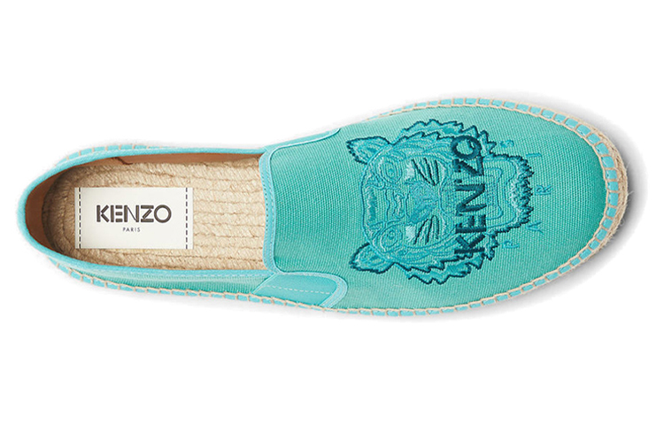 Shop (W) Kenzo Capsule Été ''Slip-On Vert Menthe Tiger'' FA55ES188F8458-39