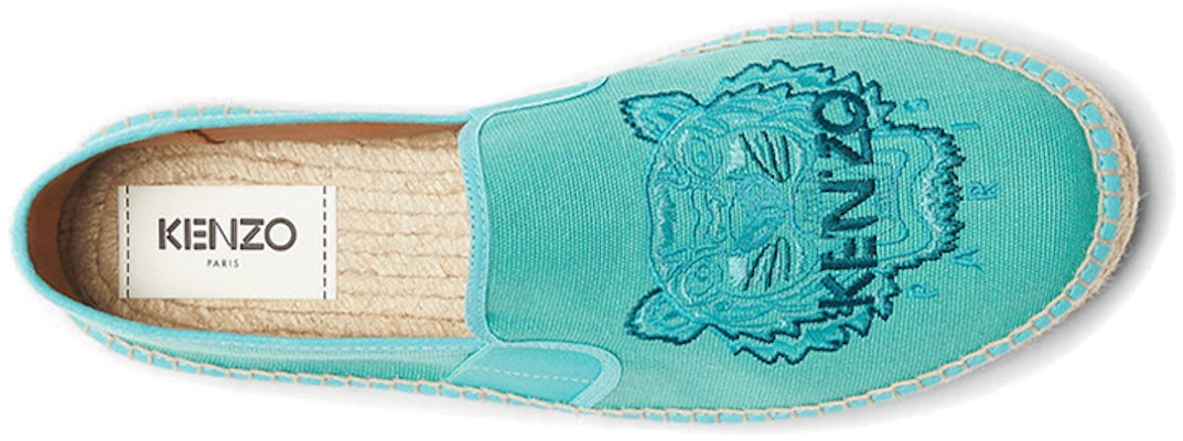(W) Kenzo Colección Verano 'Menta Verde Tigre Slip-On' FA55ES188F8458-39 Shop (W) Kenzo Colección Verano 'Menta Verde Tigre Slip-On' FA55ES188F8458-39