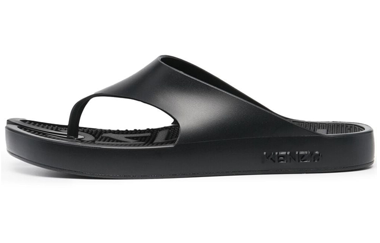 (W) Kenzo K-Beach Slides 'Black'