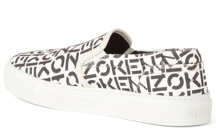 (W) Kenzo K-Skate 'Monogram White No-Lace' 圖 3