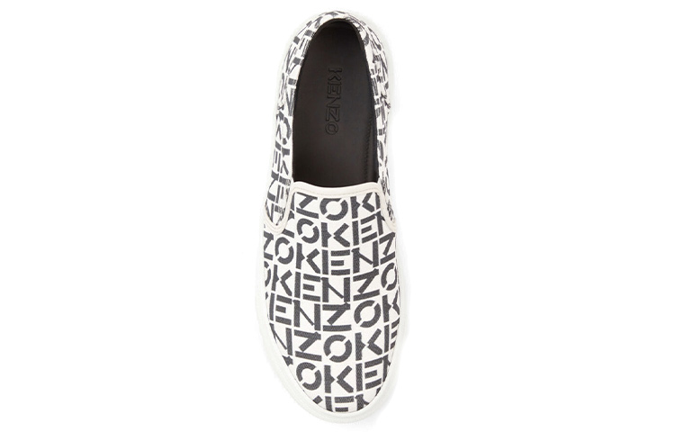 (W) Kenzo K-Skate 'Monogram White No-Lace' 圖 4