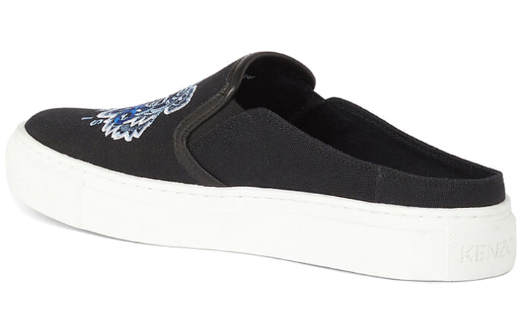 Purchase (W) Kenzo K-Skate Schwarz Blau ''Tiger Slip-On'' FB52SN105F7099-35