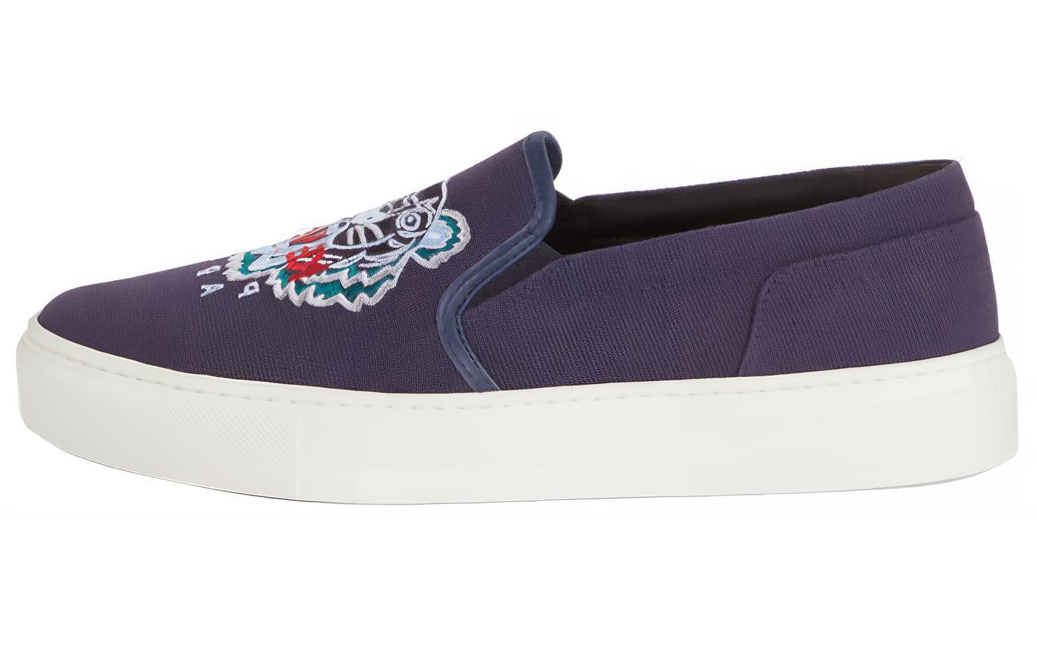 (Women) Kenzo K-Skate Slip-On 'Navy Tiger' FB62SN100F71-76