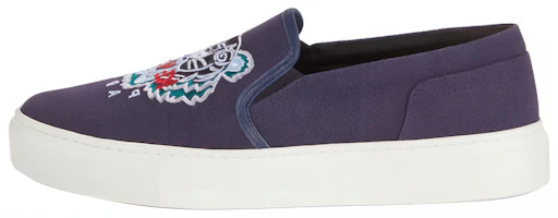 (Women) Kenzo K-Skate Slip-On 'Navy Tiger' FB62SN100F71-76 (Women) Kenzo K-Skate Slip-On 'Navy Tiger' FB62SN100F71-76