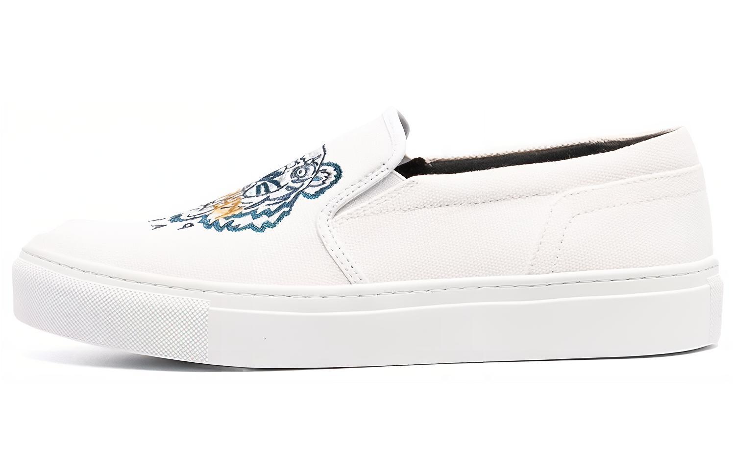 (Women) Kenzo K-Skate Slip-On 'White Tiger' FB62SN100F71-01