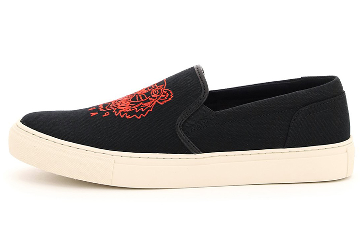 (Women) Kenzo K-Skate Slip-On Sneakers 'Black Tiger' FB52SN100F80-99