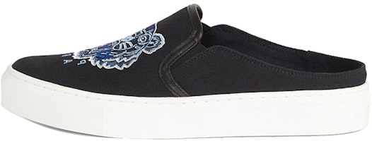 (Women) Kenzo K-Skate Black Blue 'Tiger Slip-On' FB52SN105F7099-35 (Women) Kenzo K-Skate Black Blue 'Tiger Slip-On' FB52SN105F7099-35