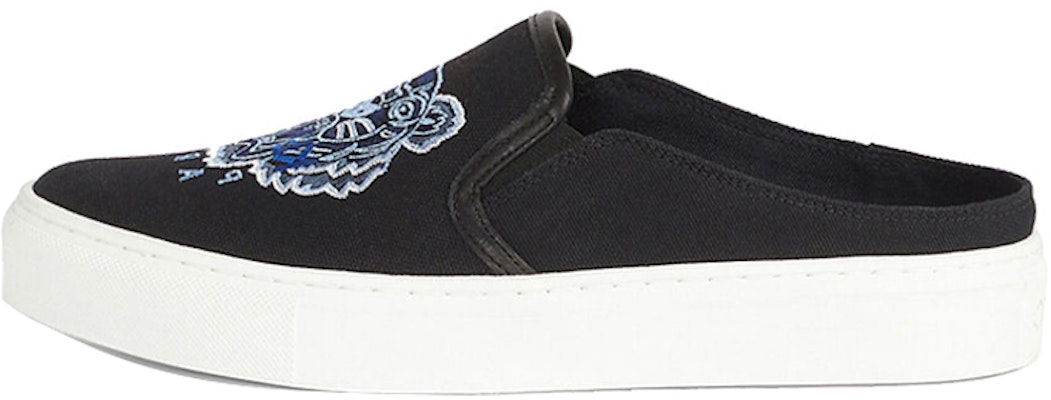(Women) Kenzo K-Skate Black Blue 'Tiger Slip-On' FB52SN105F7099-35 Buy (Women) Kenzo K-Skate Black Blue 'Tiger Slip-On' FB52SN105F7099-35