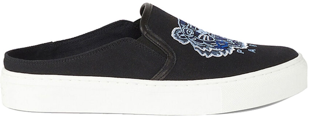 (Women) Kenzo K-Skate Black Blue 'Tiger Slip-On' FB52SN105F7099-35 Order (Women) Kenzo K-Skate Black Blue 'Tiger Slip-On' FB52SN105F7099-35