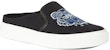 (W) Kenzo K-Skate Hitam Biru 'Tiger Slip-On' FB52SN105F7099-35