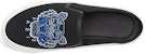 (W) Kenzo K-Skate Hitam Biru 'Tiger Slip-On' FB52SN105F7099-35