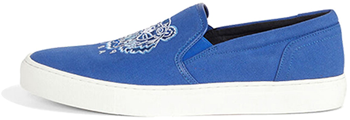 (Women) Kenzo K-Skate Slip-On 'Tiger Embroidery Blue' FB52SN100F70071-35 Buy (Women) Kenzo K-Skate Slip-On 'Tiger Embroidery Blue' FB52SN100F70071-35