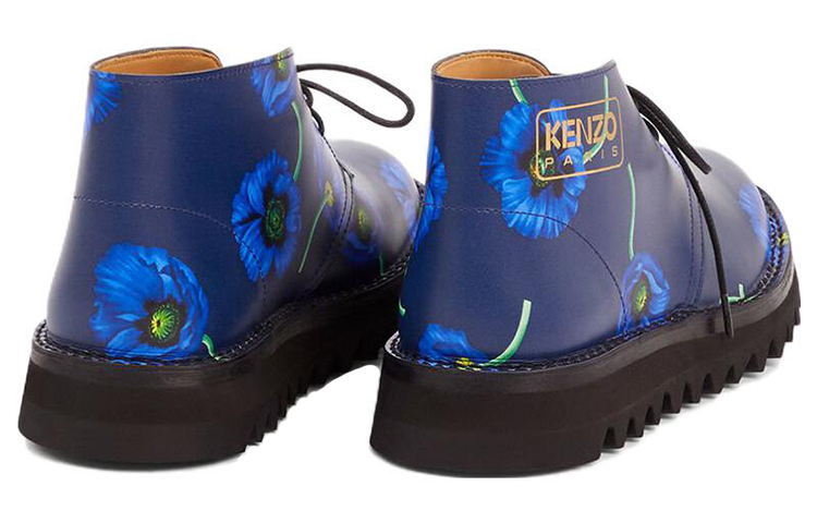 (W) Kenzo Leather Ankle Boot 'Blue CMFT Fashion' 圖 2