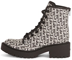 (Women) Kenzo Leather Ankle Boots 'Brown Print' FC52BT349F90-99 (Women) Kenzo Leather Ankle Boots 'Brown Print' FC52BT349F90-99