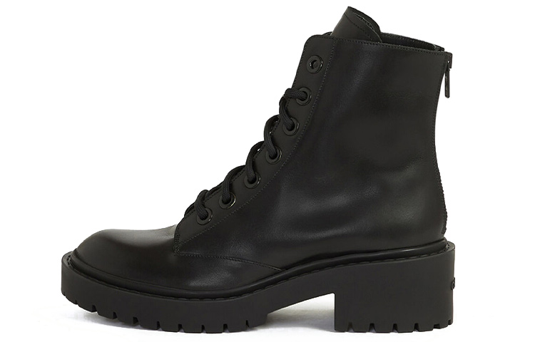 (Women) Kenzo Leather Lace-Up Bootie 'Black' F952BT340L62-99