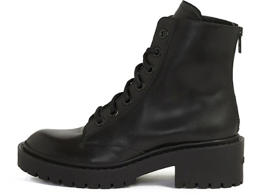 (Women) Kenzo Leather Lace-Up Bootie 'Black' F952BT340L62-99 Buy (Women) Kenzo Leather Lace-Up Bootie 'Black' F952BT340L62-99