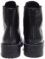 Purchase (W) Kenzo 黑色皮革系带短靴 F952BT340L62-99
