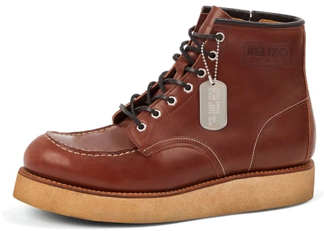 women-kenzo-leather-lace-up-short-boots-black-camel-fc-62-bt-701-l65-14