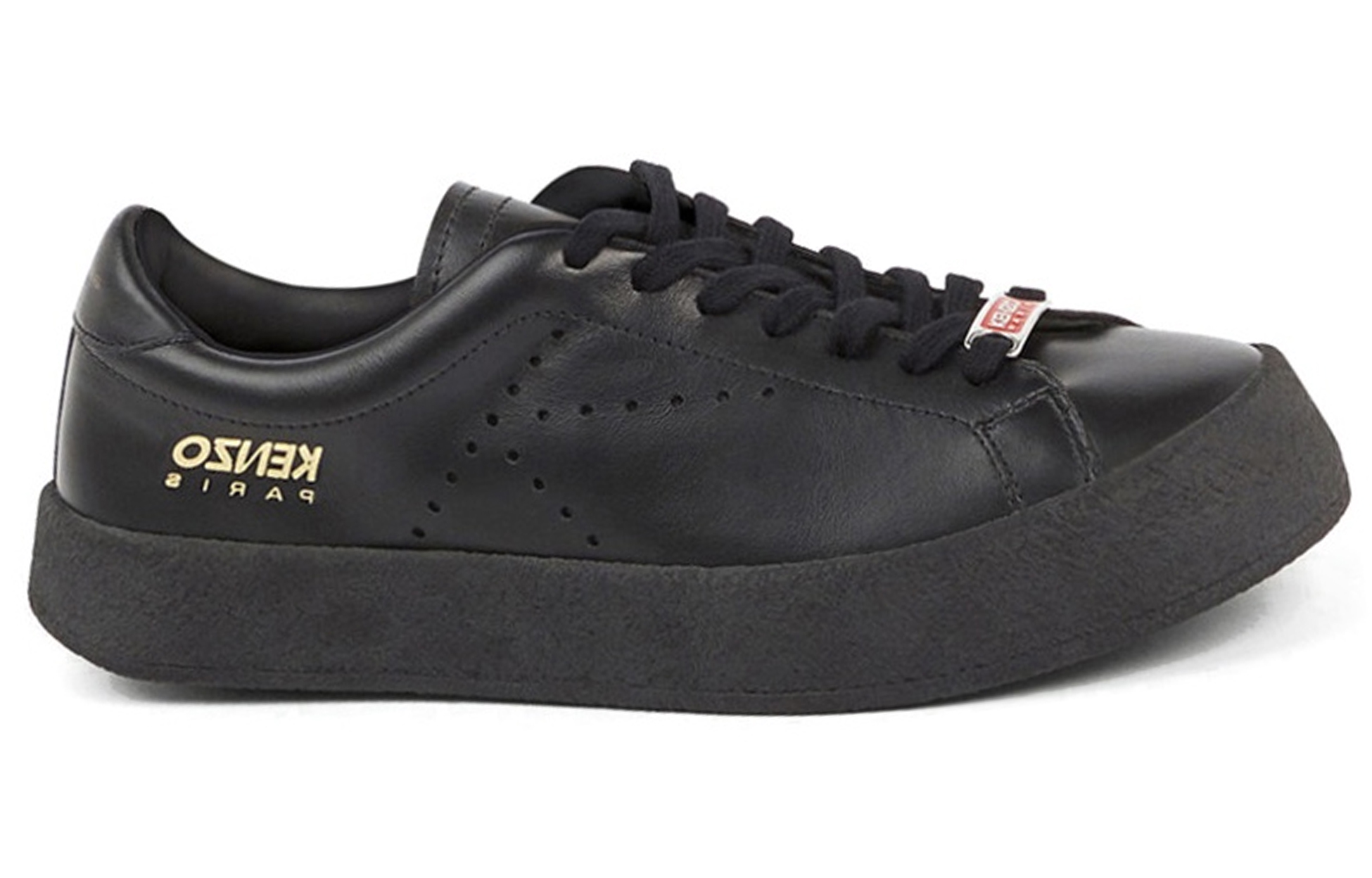 Order (W) Kenzo Zapatillas de Cuero Bajas 'Moda Negra' FC62SN030L50.99A