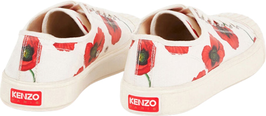(Women) Kenzo Leather Low-Top 'Floral White' FC62SN010F70.01 Lookbook (Women) Kenzo Leather Low-Top 'Floral White' FC62SN010F70.01
