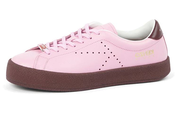 (Women) Kenzo Leather Low-Top 'Pink' FC62SN030L50.30