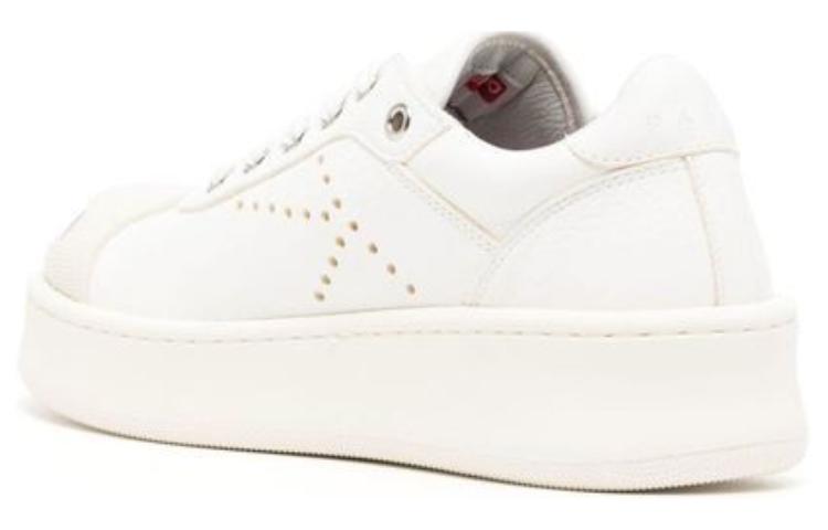 (W) Kenzo Leather Low-Top Lace-Up 'White Fashion' 圖 4
