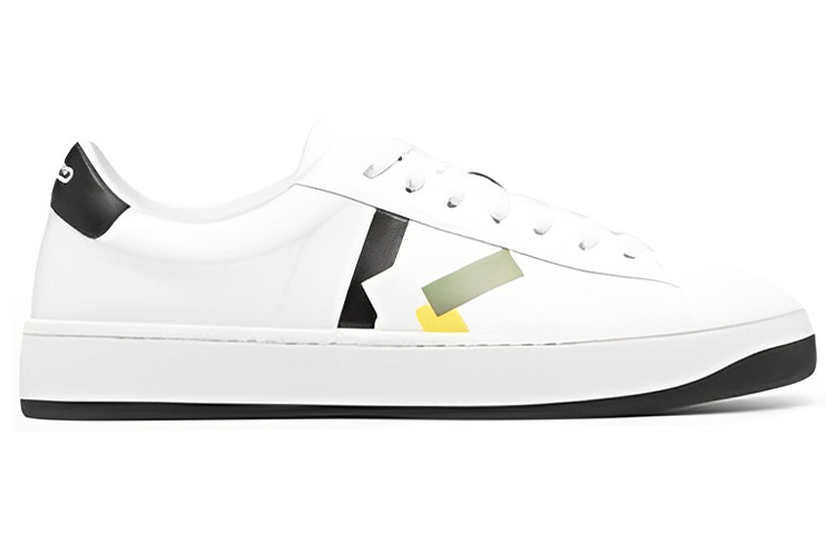 (W) Kenzo Leather Low-Top Sneakers 'White' 圖 2