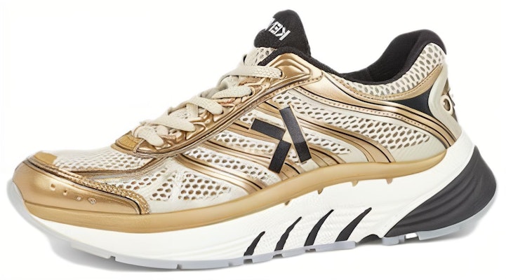 (Women) Kenzo Leather Low 'Gold' FD62SN070FF5.OR Buy (Women) Kenzo Leather Low 'Gold' FD62SN070FF5.OR