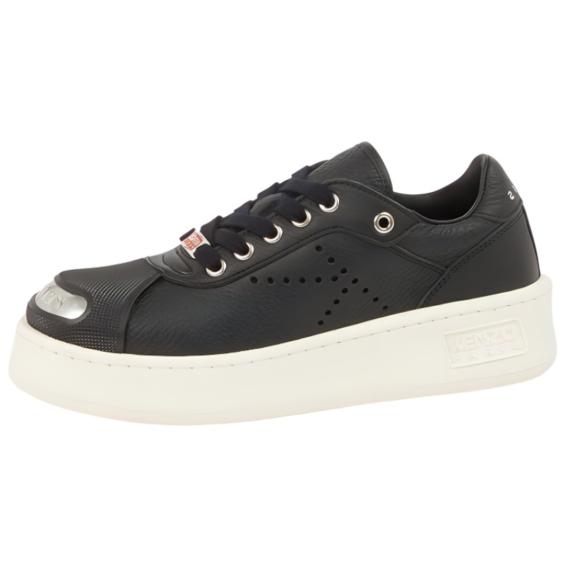 (Women) Kenzo Leather Low Top 'Black Fashion' FD52SN040L53.99