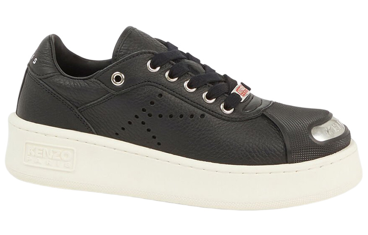 (W) Kenzo Leather Low Top 'Black Fashion' 圖 2