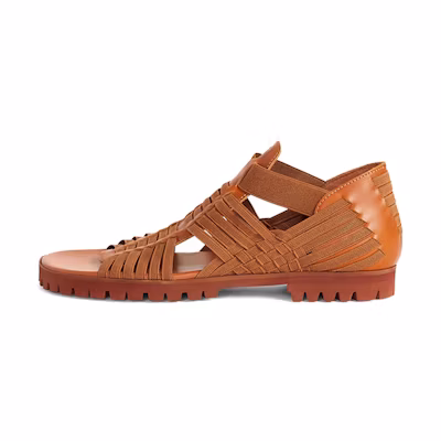 (W) Kenzo Leather Sandal 'Brown'