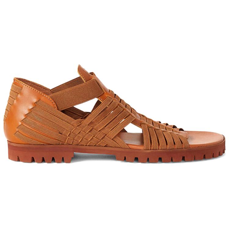(W) Kenzo Leather Sandal 'Brown' 圖 2
