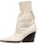 (W) But Kenzo Berkulit Selip Ankle Boot 'Beige' FA62BT041L60-03