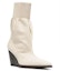 Order (W) But Kenzo Berkulit Selip Ankle Boot 'Beige' FA62BT041L60-03